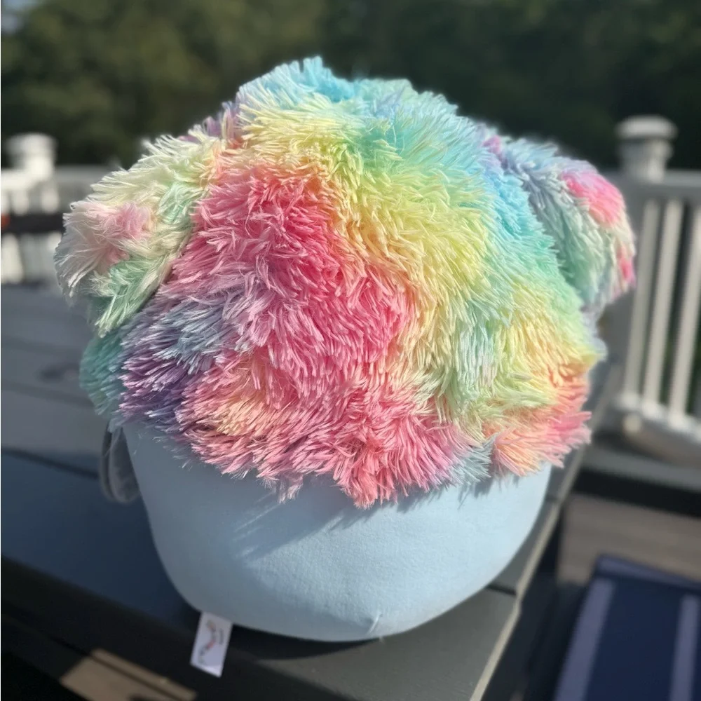 Squishmallows NWT Zozo - Bigfoot Wrapped With Flower Stems 16”